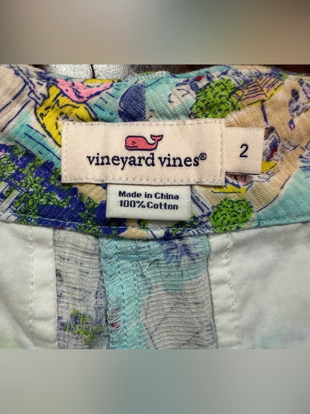 Vineyard Vines Edgartown Martha’s Vineyard women’s shorts size 2 - Picture 4 of 4